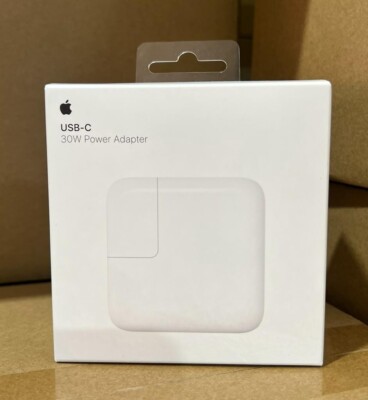 Genuine Apple 30W USB-C MacBook/iPhone/iPad Pro UK Wall