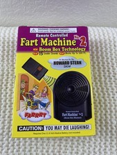 REMOTE CONTROL FART MACHINE 2 Whoopee Cushion Noise Maker Box Joke Prank Sound