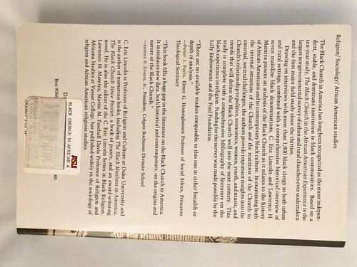 The Black Church in the African American Experience by Lincoln & Mamiya PB 1996 - Picture 2 of 12