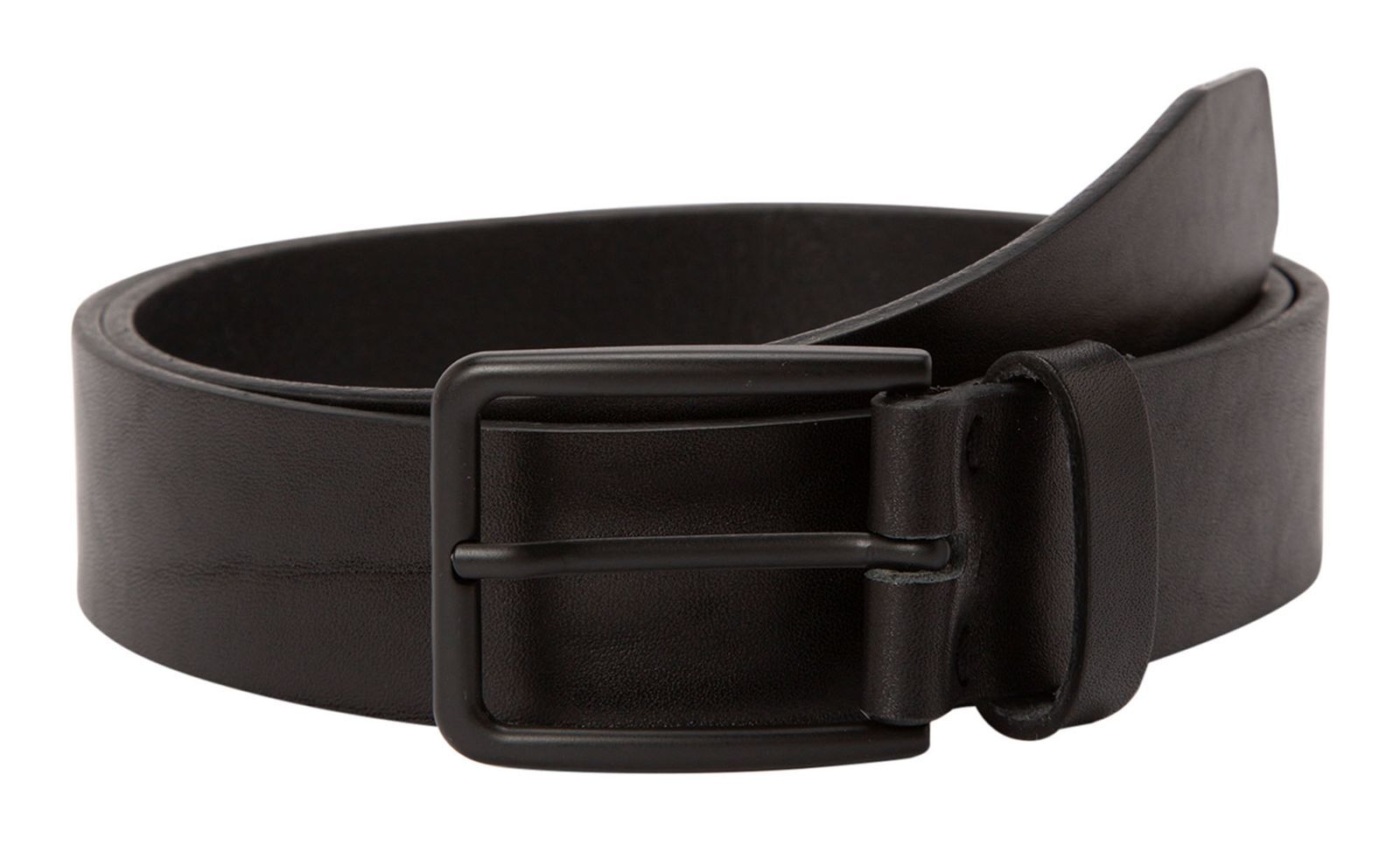 LLOYD belt Men's Leather Belt W90 Black