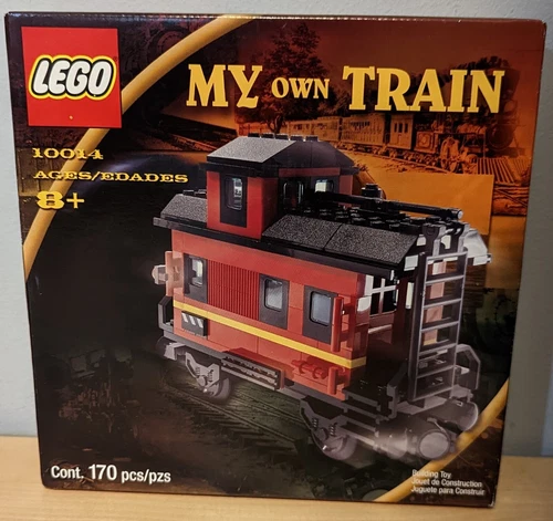BOX NEW/SEALED/SHELF WEAR LEGO My Own Train Trains Caboose 10014