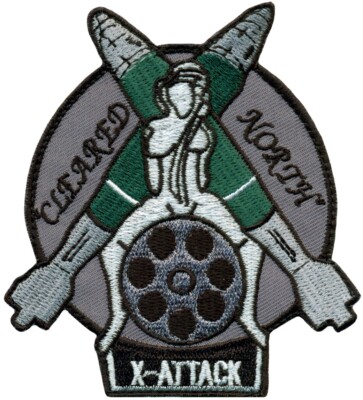 USAF 25th FIGHTER SQUADRON   X ATTACK PATCH