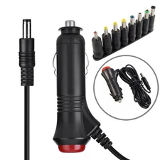 12V/24V Car Cigarette Lighter DC 5.5 x 2.1mm Power Supply Charging Cable Switch