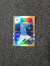2021 Topps NPB Baseball Masayuki Kuwahara #94 - Gold Rainbow Foil SC3136