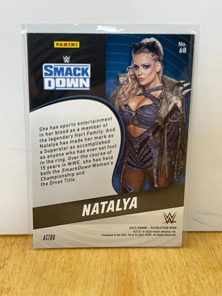 2023 WWE Panini Revolution  #68 Natalya - Image 2 of 2