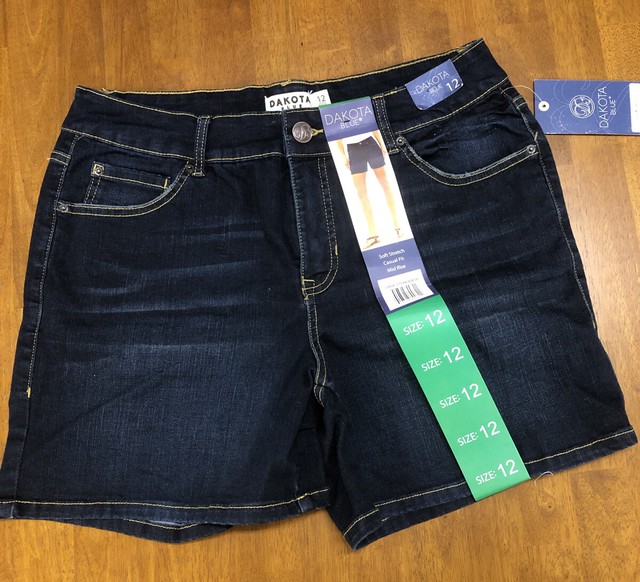 Women's Dark Stonewash Dakota Blue Shorts Size 10 for sale online | eBay