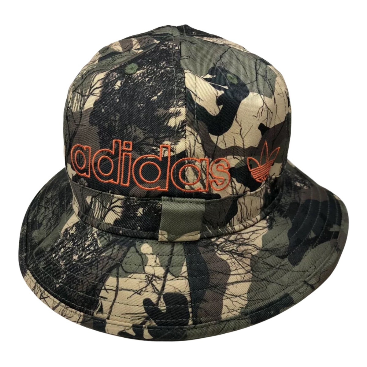 Adidas Originals Bell Bucket Hat Tree Camo Military Adult-Unisex