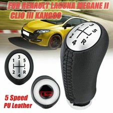 5 Gang Schaltknauf Schalthebel Schaltknopf Für Renault Megane II 2002-2009