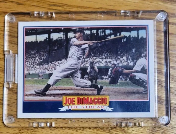 1992 Score Joe Dimaggio #4 The Streak Autographed Free