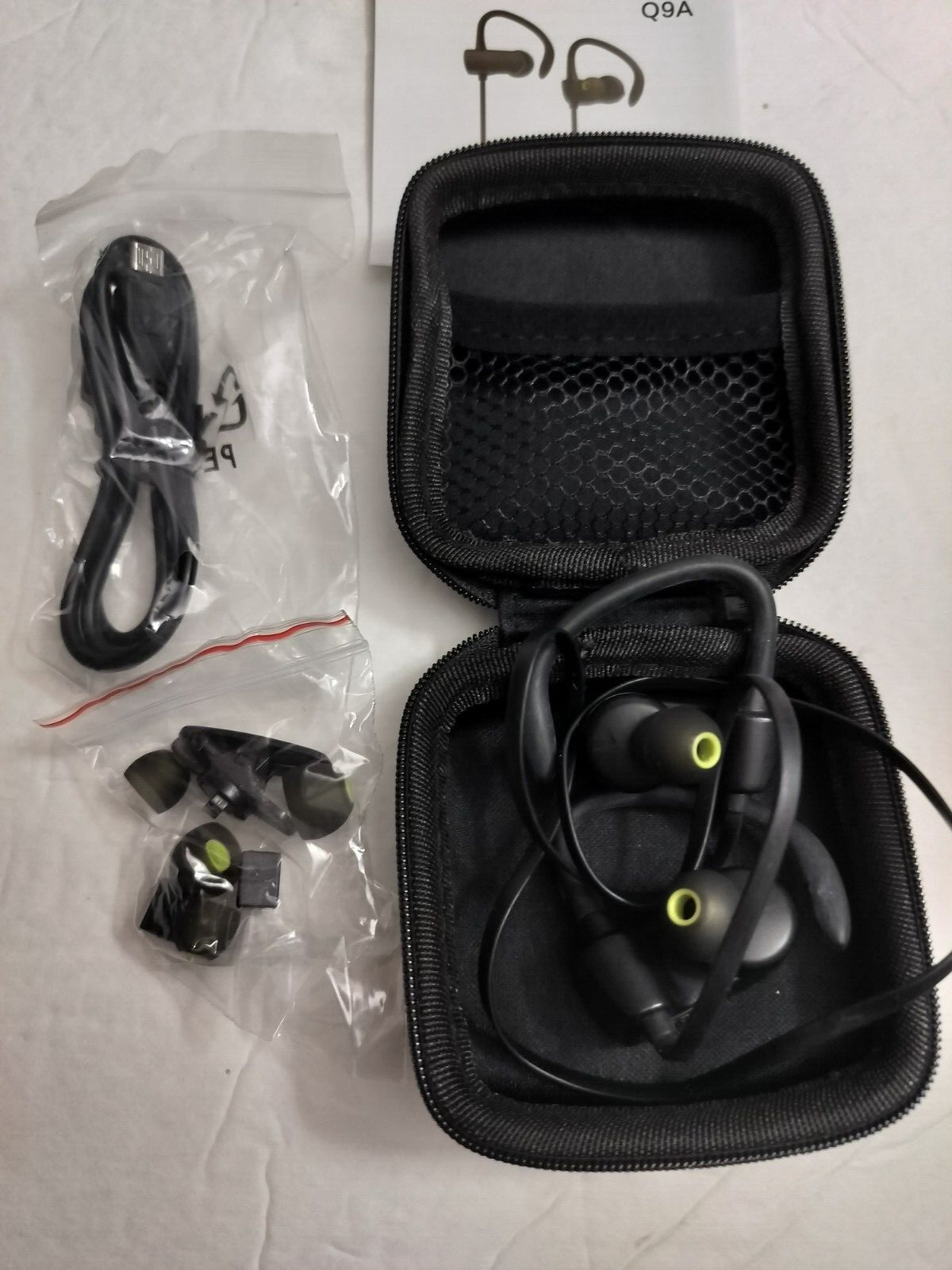 Soundpeats Q9A Plus Bluetooth Headset with Mic (Black)