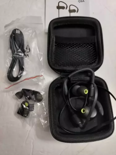 Soundpeats Q9A Plus Bluetooth Headset with Mic (Black)