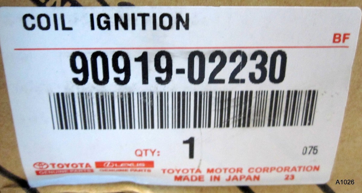 OEM Toyota Ignition Coil 90080-19027 | eBay
