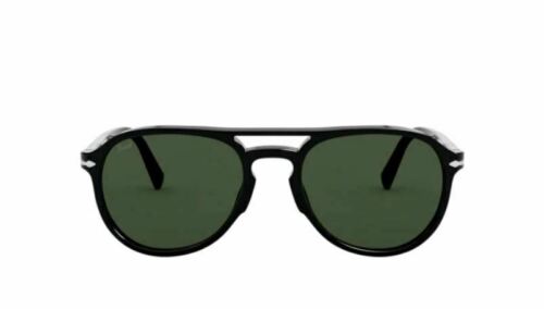 Persol 0PO3235S 95/31 Black/Green Sunglasses - Picture 2 of 4