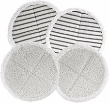 Bissell 2124 Spinwave Mop Pad Kit Replacement Pads - 2pkgs (4 Total Pads)