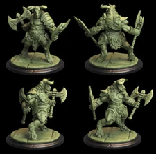 Minotaur Second Set Fighter Barbarian Paladin Miniature | D&D DnD