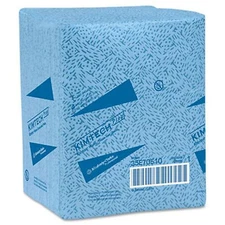 Kimberly Clark 33560 KIMTECH PREP KIMTEX Wipers, 1/4-Fold, 12 1/2 x 13, Blue, 66