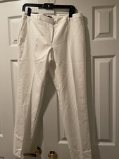 tommy hilfiger radcliffe pants white size 8 new
