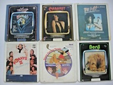 VINTAGE LOT OF 6 RCA SELECTA VISION VIDEO DISCS