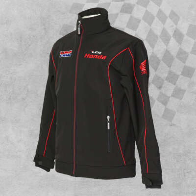 Official LCR Honda Team Soft-shell Black jacket - 20LCR-AJB | eBay