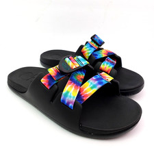 Chaco Chillos Kids Size 5Y Dark Tie Dye Slip On Outdoors Sport Slide Sandals