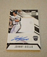 2017 Panini Elite Extra Edition Auto #USCS-JA Johnny Aiello USA Baseball /99