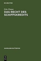 Das Recht Des Schiffskredits | Buch | 9783110075939