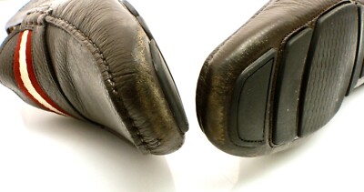 Bally Mens Waltec Logo Calf Leather Drivers Loafers 1851 T  display picture 2