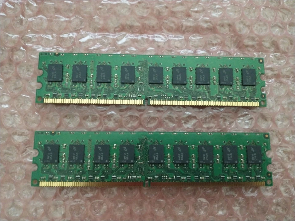 Crucial Micron CT12872AA667.18FF 2x1 GB DDR2 ECC PC2-5300 667Mhz Memory - Image 2 of 2