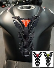 Paraserbatoio in gel 3D per moto compatibile Triumph Street Triple Union Jack