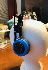 *Vintage* Pomtrex AM/FM Headphone Radio (built-in) MN 120-12346 *PARTS ONLY*