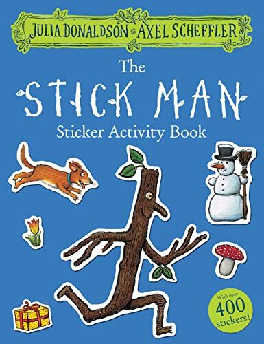 Stick Man Sticker Book-Julia Donaldson,Axel Scheffler