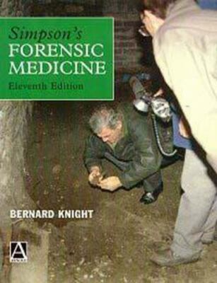 Simpson's Forensic Medicine (1996, Trade Paperback, Revised edition,New Edition)