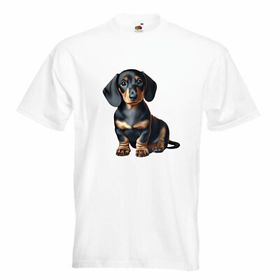 T-Shirt Dackel Dachshund Teckel Jagdhund Jagt Dackelwelpe Dackelschule Da 402897