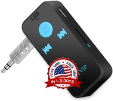 Adaptador De Auto Para Receptor Bluetooth Auxiliar Port til Para M sica Mp3 NUEV