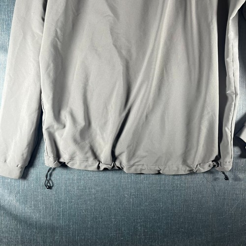 Peter Millar Mens Windbreaker Jacket Gray Element 4 Wind Size M Polyester Blend - Picture 12 of 14
