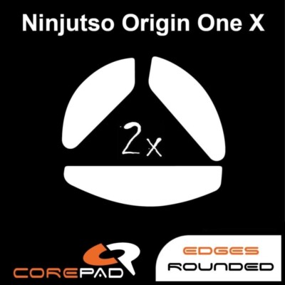 Corepad Skatez Ninjutso Origin One X Wireless Ultralight Mausfüße PTFE Teflon