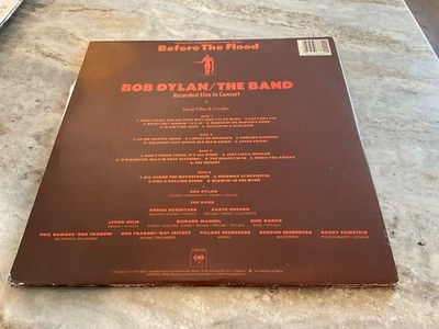 BOB DYLAN / THE BAND 2LP BEFORE THE FLOOD 1982 RE VG+/VG+  Columbia  KG 37661