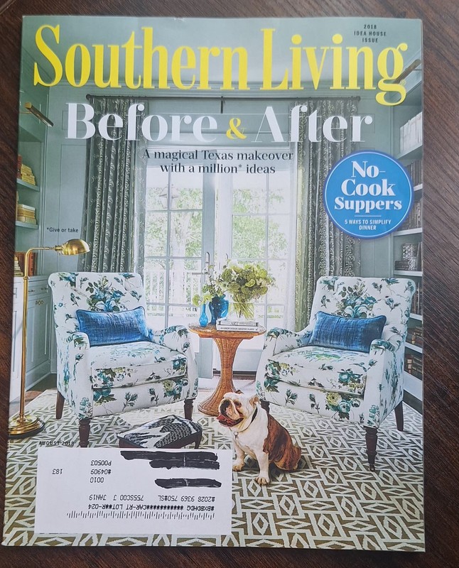 Southern Living Magazine August 2018 Before & After Magical Texas Makeover