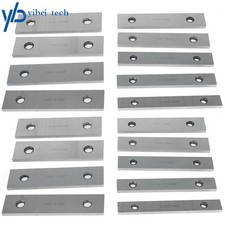 9 Pair 1/4'' Steel Parallel Set 6'' Long Square 3/4 to 1-3/4 Precision 0.0002''
