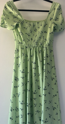 leith green dress Green Work Dress