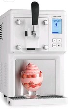 Ice Cream Maker Machine Compressor Automatic LCD Sundae 1.5 L Steel 200 W White