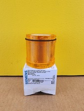 NEW Siemens 8WD4420-0CD 70 mm Single Flash Light Element, 24VDC, Amber