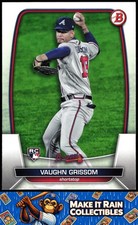 Vaughn Grissom 2023 Bowman #42 Atlanta Braves Rookie RC
