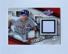 2015 Topps Opening Day - Opening Day Stars Relics Nick Castellanos #ODR-NC (MEM)