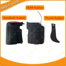 3pcs/Set for Nikon D600 D610 Handheld Rubber HDMI MIC USB Thumb Leather Rubber