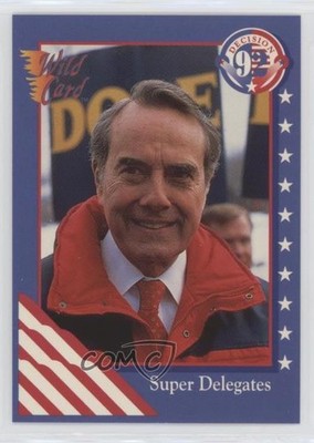 1992 Wild Card Decision '92 Bob Dole #35 0jd0