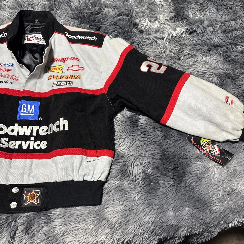 NASCAR Chase Authentics #29 Kevin Harvick GOODWRENCH Niños Chaqueta de Carreras XL Foto 3 de 4