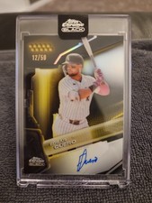 2026 Topps Chrome Black Edgar Quero Gold Auto /50 White Sox CBA-EQ