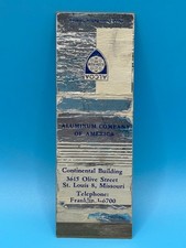 ALCOA Aluminum Company St. Louis MO Vintage Matchbook Cover Frankin 1-6700