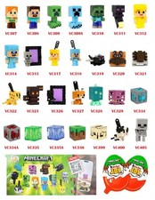 SERIE COMPLETA MINECRAFT 28 PEZZI + 28 BPZ VC307 - VC405 KINDER JOY ITALIA 2026